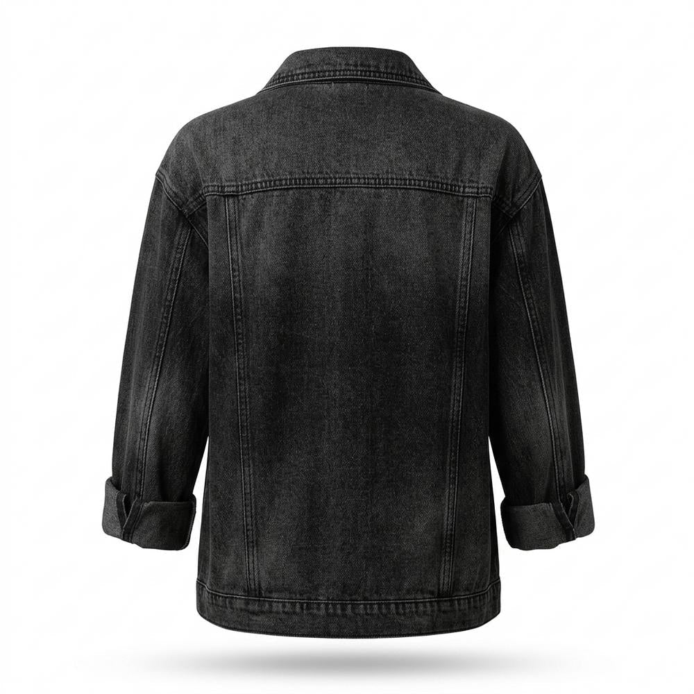 Lederjacken Outlet24 - Caber | Geknöpfte Gewaschene Jacke Damen