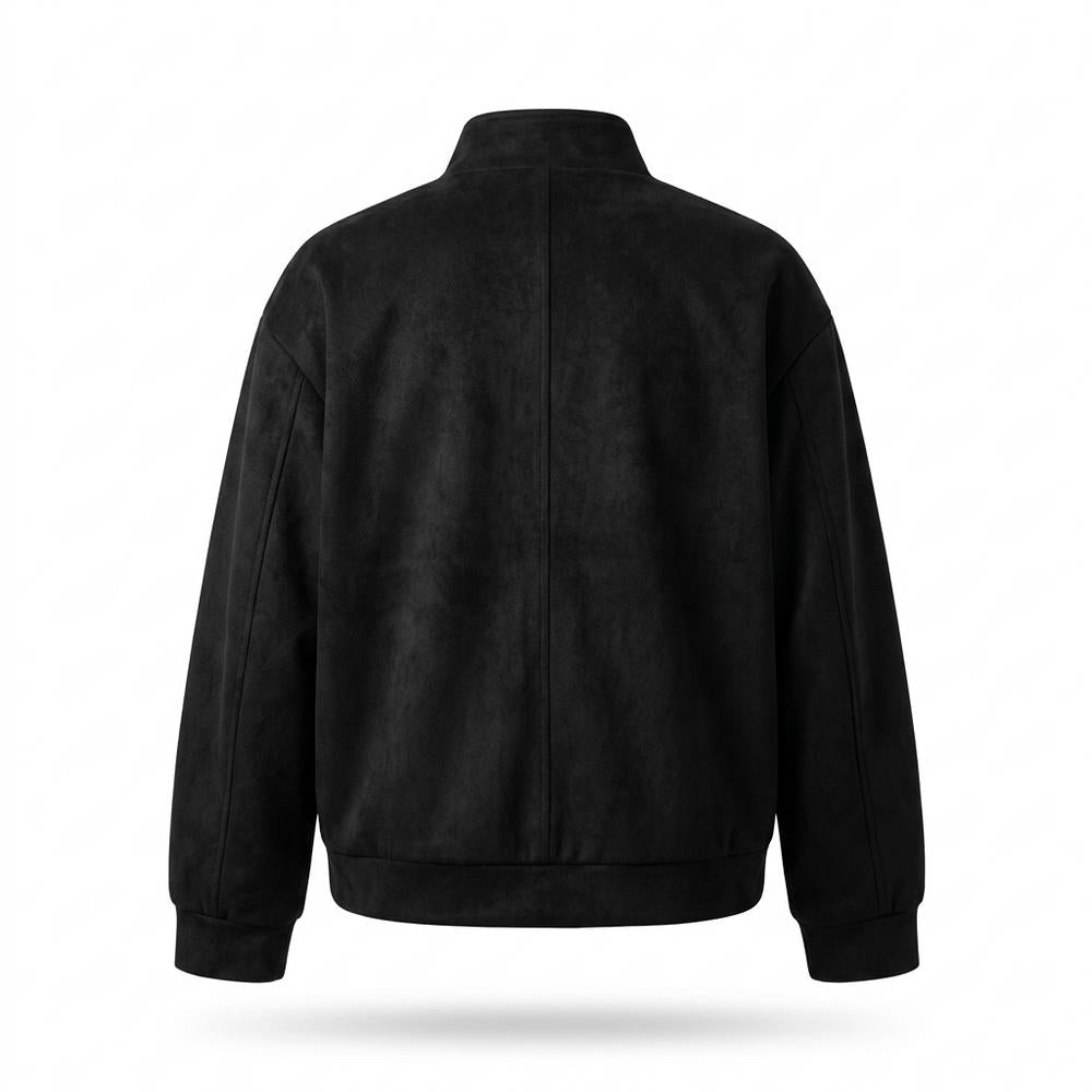 Lederjacken Outlet24 - Sepil | Reißverschluss Velourartig Wildleder-Jacke Damen