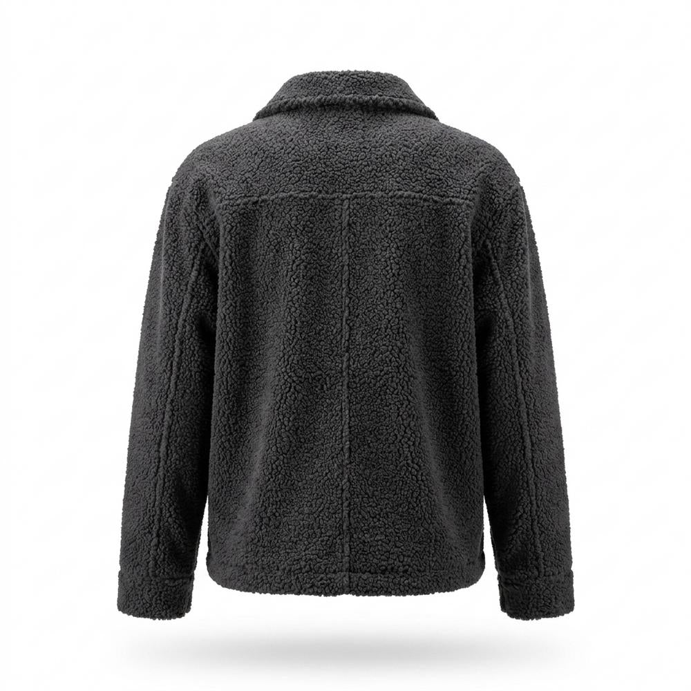 Lederjacken Outlet24 - Sepir | Strukturiert Geknöpft Jacke Damen