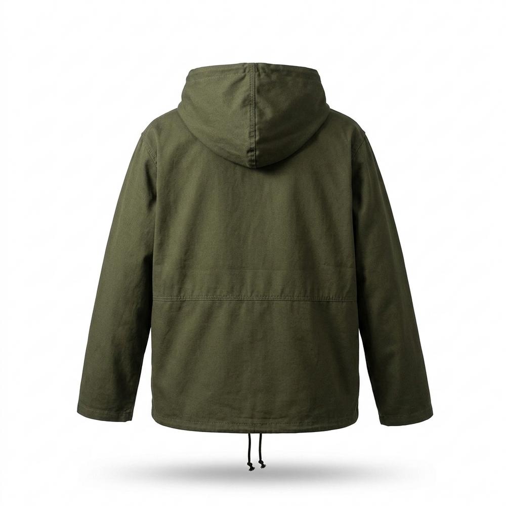 Lederjacken Outlet24 - Mukud | Kapuzen Baumwoll Jacke Unisex