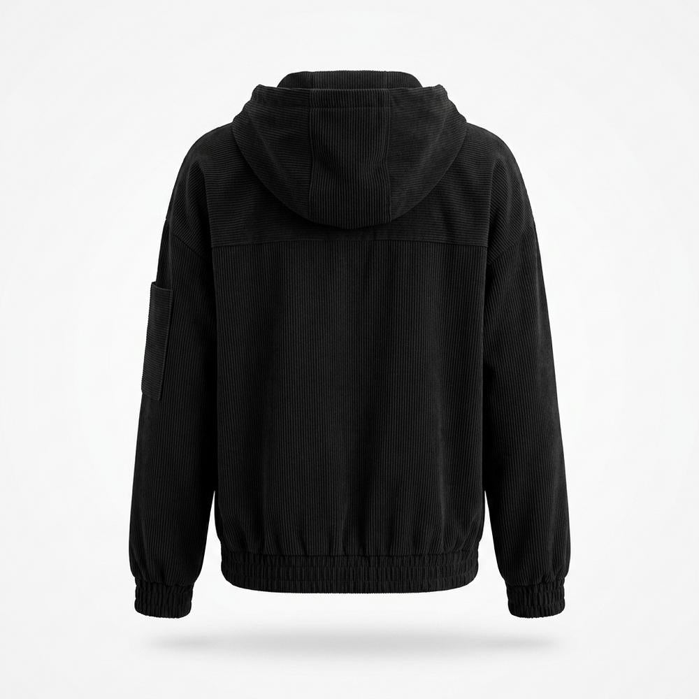 Lederjacken Outlet24 - Letov | Kapuzen Cord Jacke Damen