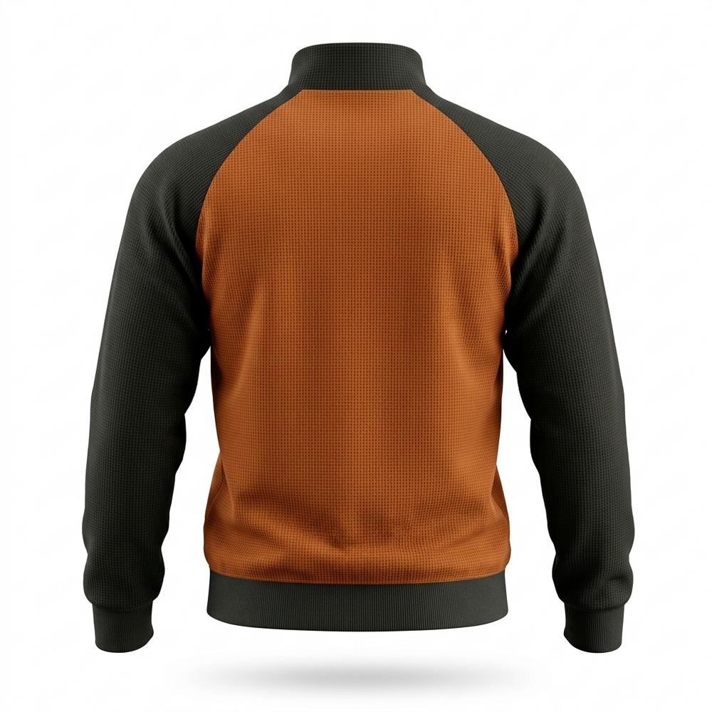 Lederjacken Outlet24 - Cozum | Strukturierte Zweifarbige Jacke Herren