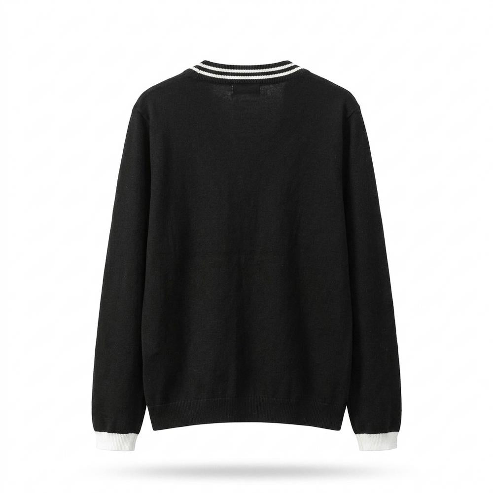 Lederjacken Outlet24 - Cavan | Bestickter Gestreifter Cardigan Damen
