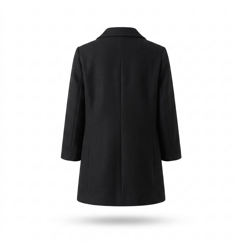 Lederjacken Outlet24 - Mewod | Doppelreihig Tailliert Mantel Damen