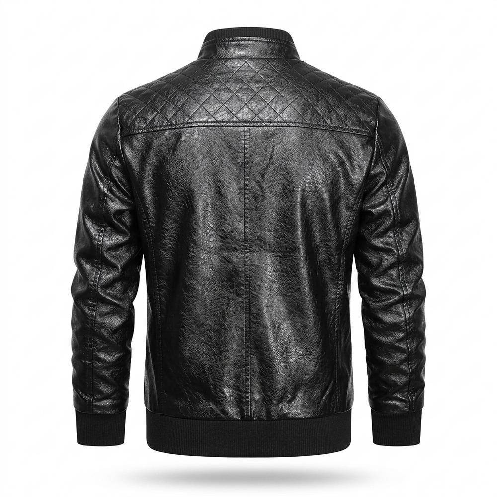 Lederjacken Outlet24 - Lymar | Gesteppt Gefüttert Lederjacke Herren
