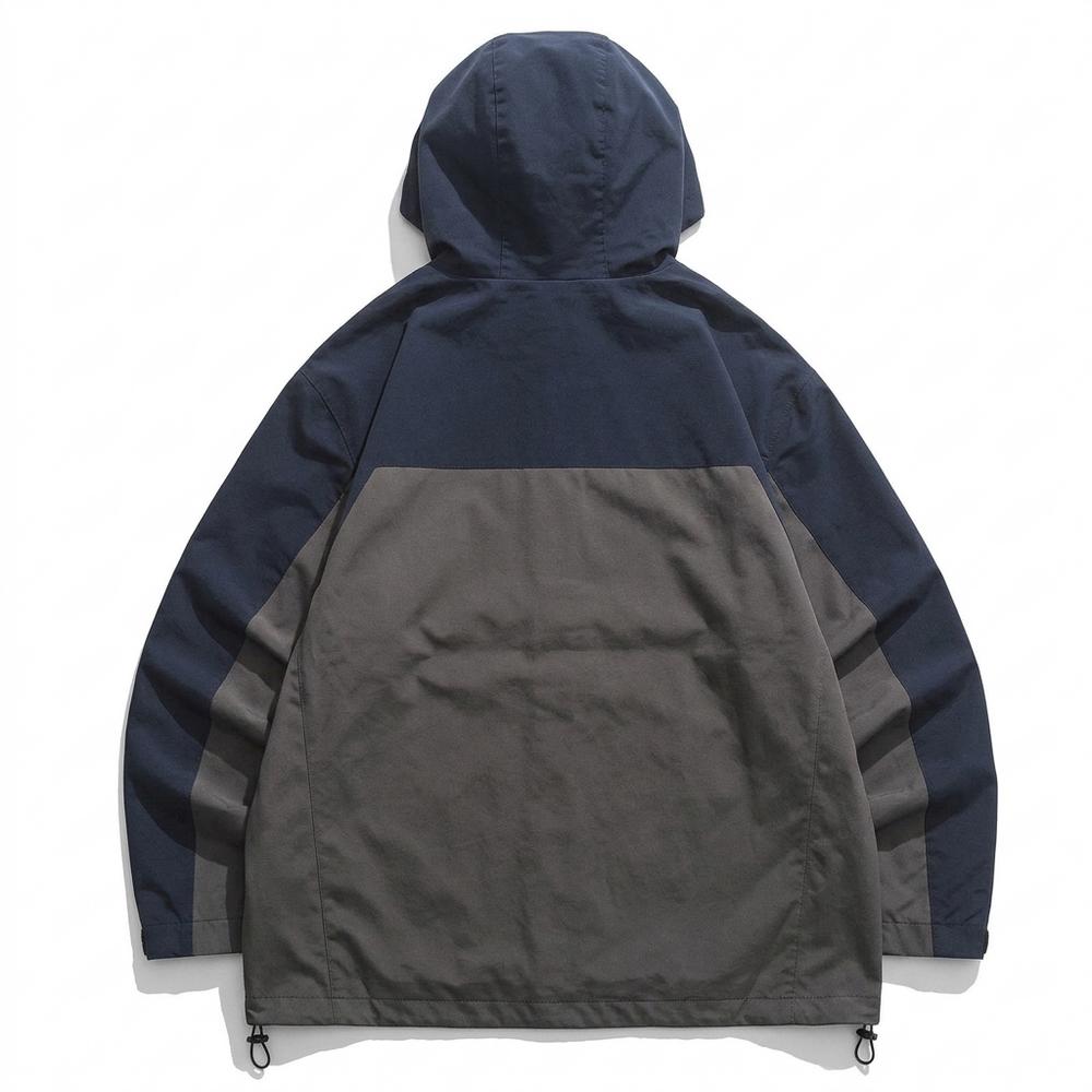 Lederjacken Outlet24 - Somir | Zweifarbige Funktionale Jacke Unisex