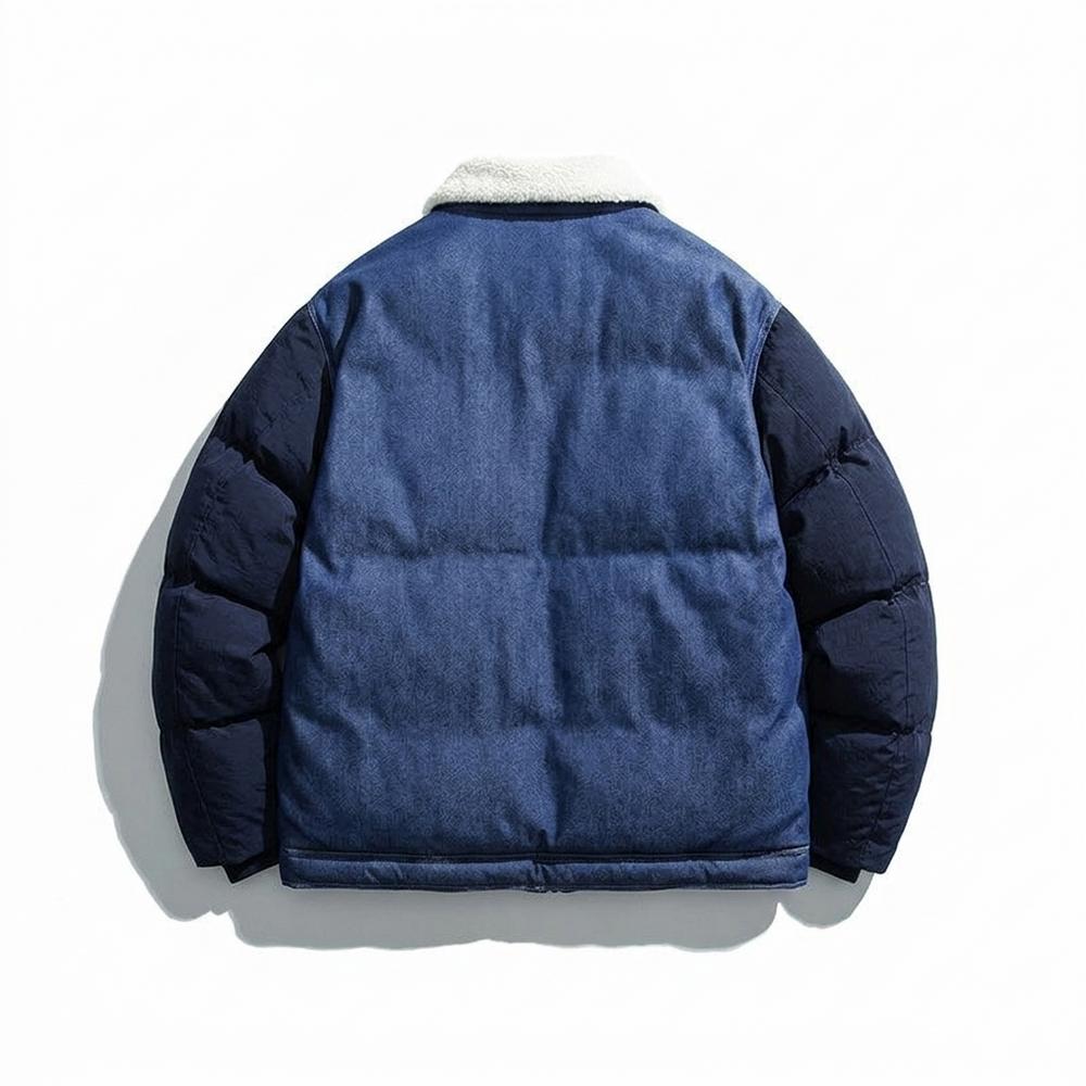 Lederjacken Outlet24 - Liket | Gefüttert Zweifarbig Jacke Herren