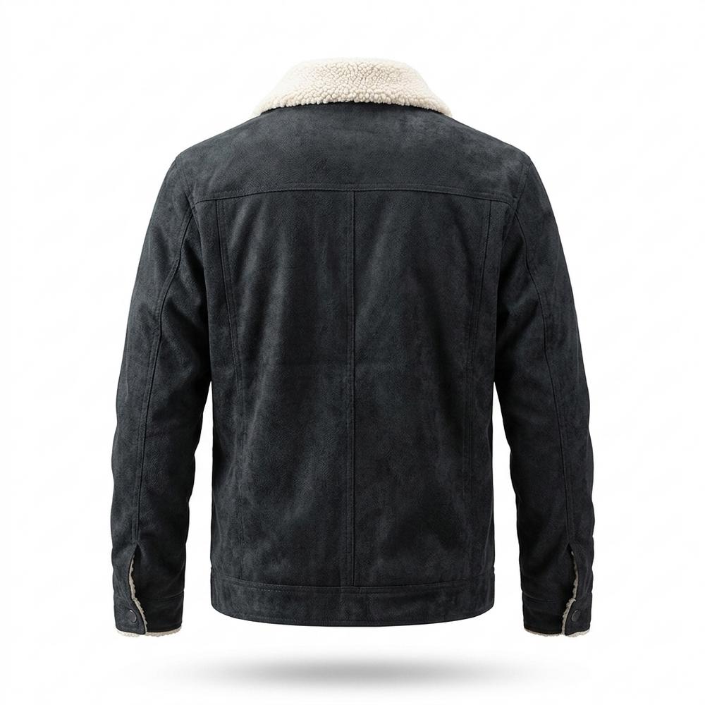 Lederjacken Outlet24 - Cikov | Gefüttert Strukturiert Jacke Herren