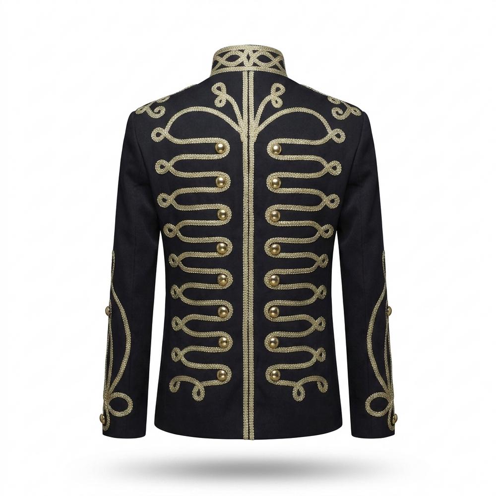 Lederjacken Outlet24 - Robut | Bestickt Tailliert Jacke Herren