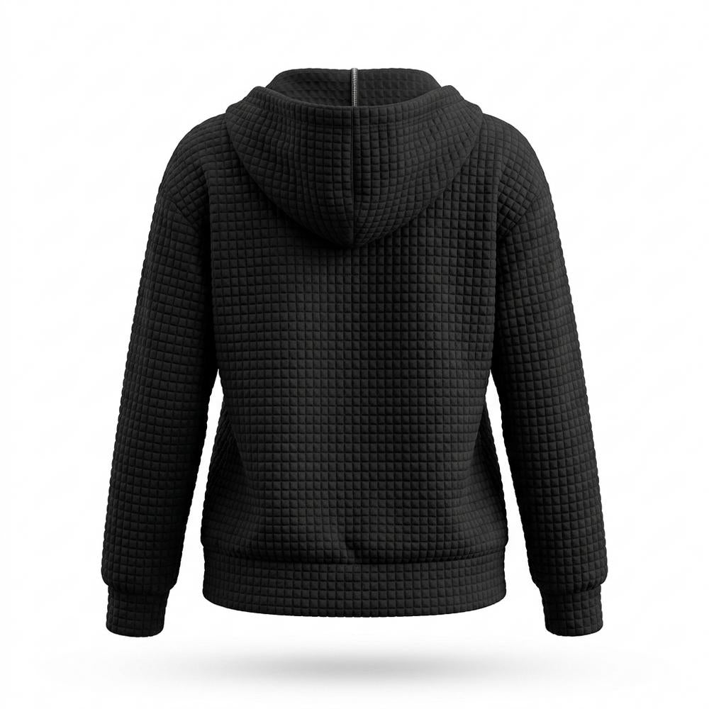 Lederjacken Outlet24 - Muvun | Gesteppt Langärmlig Jacke Damen