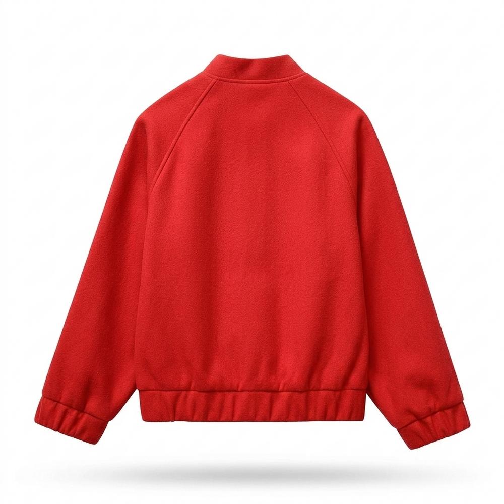Lederjacken Outlet24 - Kokov | Gefilzt Geknöpft Jacke Unisex