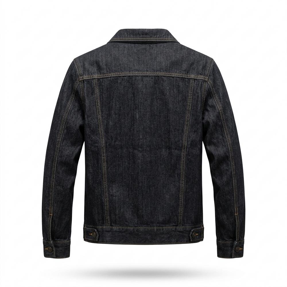 Lederjacken Outlet24 - Eurem | Geknöpft Langärmlig Jacke Herren