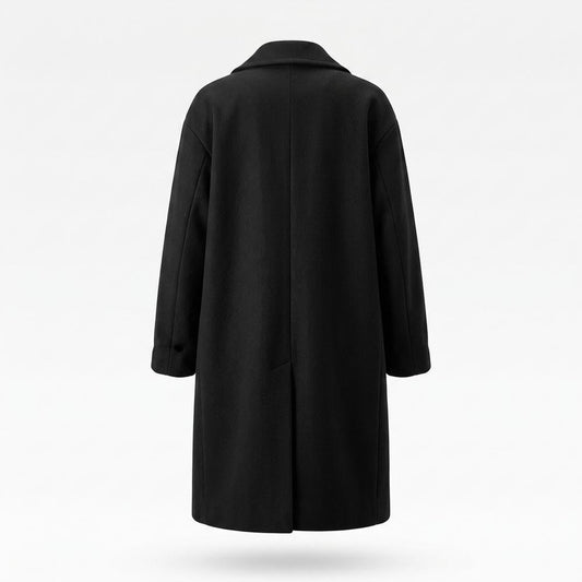 Lederjacken Outlet24 - Vizok | Langer Offener Mantel Damen