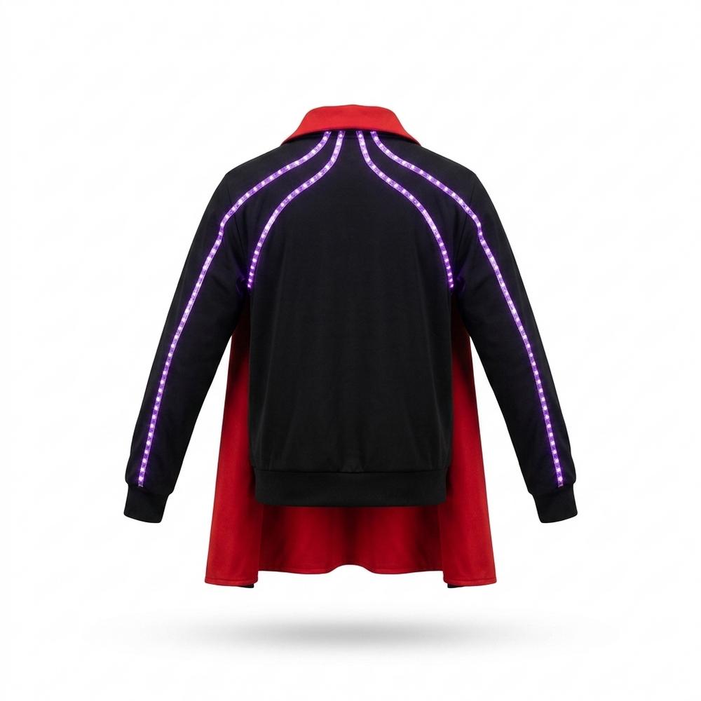 Lederjacken Outlet24 - Vipan | Beleuchtet Langärmlig Jacke Unisex