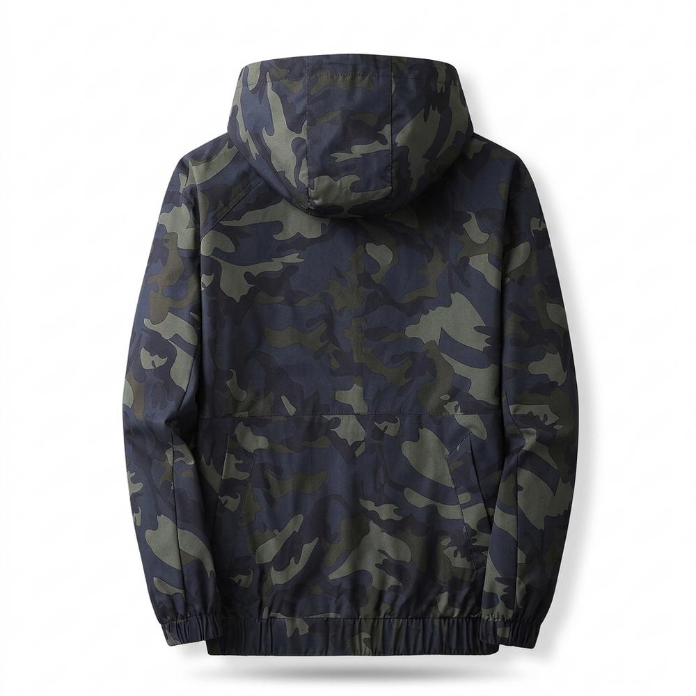 Lederjacken Outlet24 - Tohum | Gemusterte Funktionale Jacke Herren