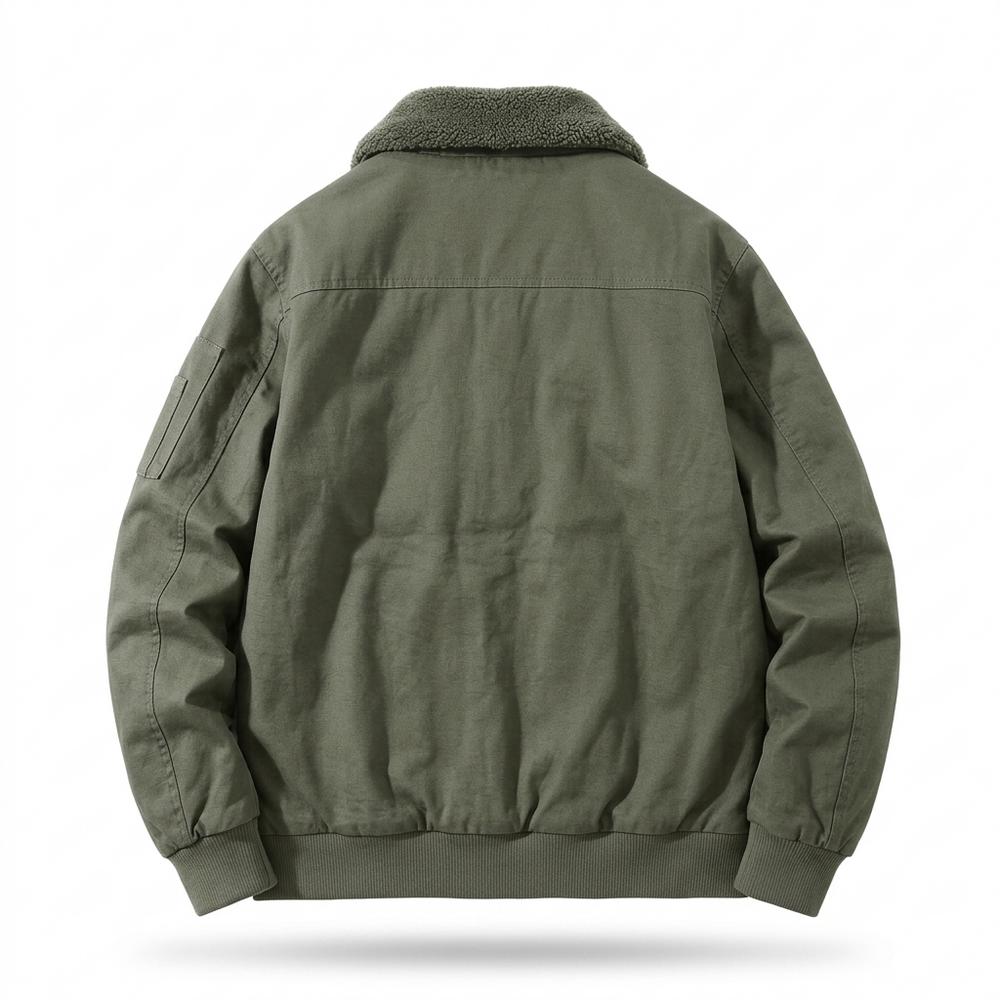 Lederjacken Outlet24 - Vehem | Gefüttert Langärmlig Jacke Herren