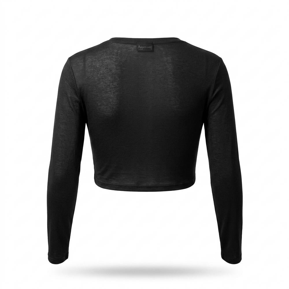 Lederjacken Outlet24 - Cekud | Kurzer Offener Cardigan Damen
