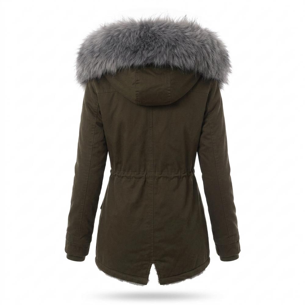 Lederjacken Outlet24 - Kikad | Warm Gefüttert Mantel Damen