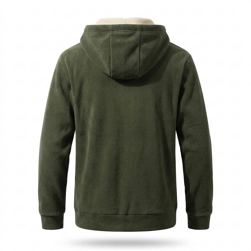 Lederjacken Outlet24 - Nasal | Gefütterter Fleece Hoodie Unisex