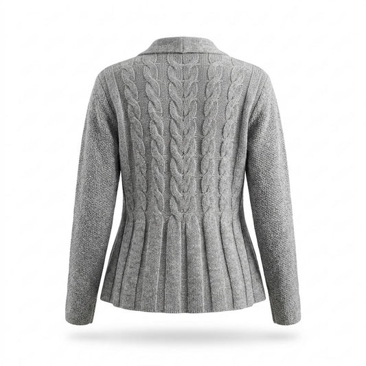 Lederjacken Outlet24 - Milol | Taillierter Gestrickter Cardigan Damen