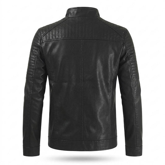 Lederjacken Outlet24 - Kamar | Gefüttert Gesteppt Lederjacke Herren
