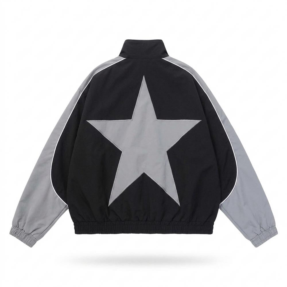 Lederjacken Outlet24 - Yozuk | Colorblock Stehkragen Jacke Unisex