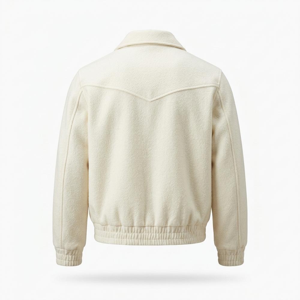 Lederjacken Outlet24 - Ealan | Kurz Strukturierte Jacke Herren