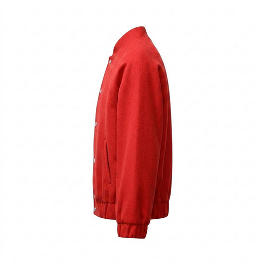 Lederjacken Outlet24 - Kokov | Gefilzt Geknöpft Jacke Unisex