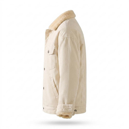 Lederjacken Outlet24 - Daror | Gefütterte Cord Jacke Unisex