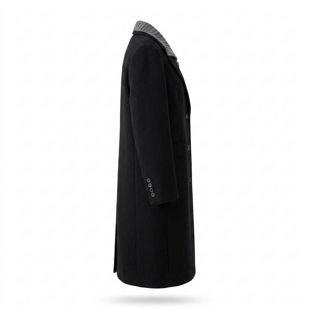 Lederjacken Outlet24 - Napen | Einreihiger Woll Mantel Damen