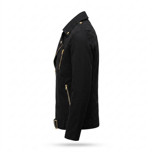 Lederjacken Outlet24 - Vubad | Asymmetrisch Tailliert Jacke Herren