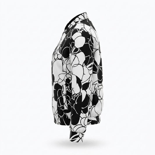 Lederjacken Outlet24 - Mogar | Gemustert Langärmlig Jacke Damen