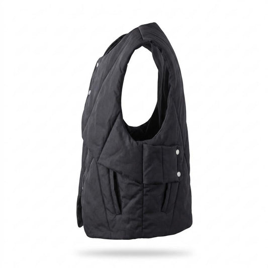Lederjacken Outlet24 - Rifit | Gesteppt Asymmetrisch Weste Unisex