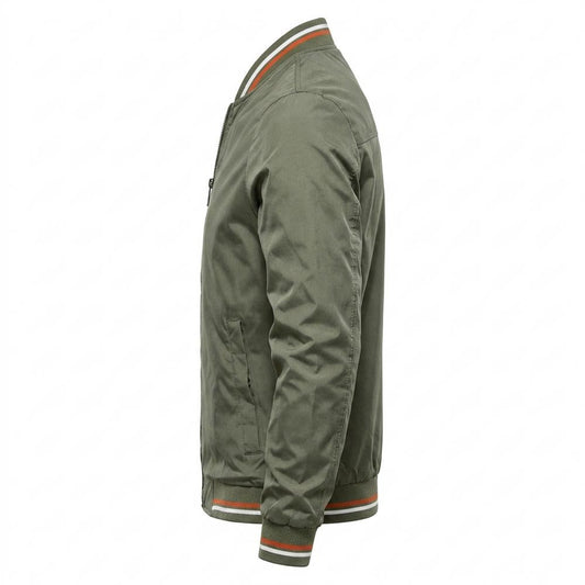 Lederjacken Outlet24 - Aohed | Gestreifte Gefütterte Jacke Herren
