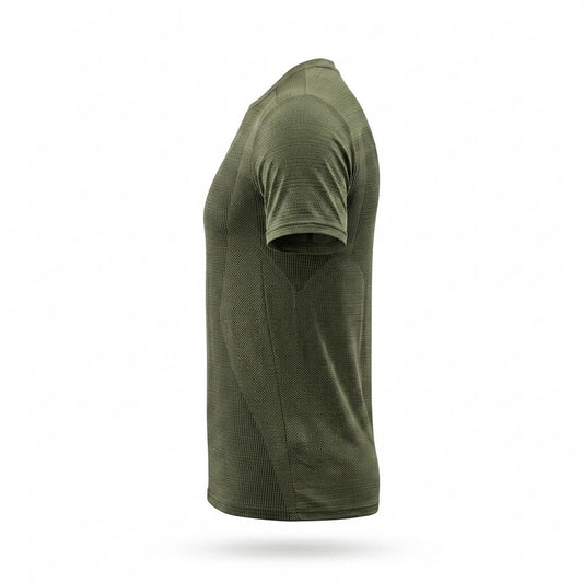 Lederjacken Outlet24 - Zewid | Kurzärmliges Strukturiertes Shirt Herren