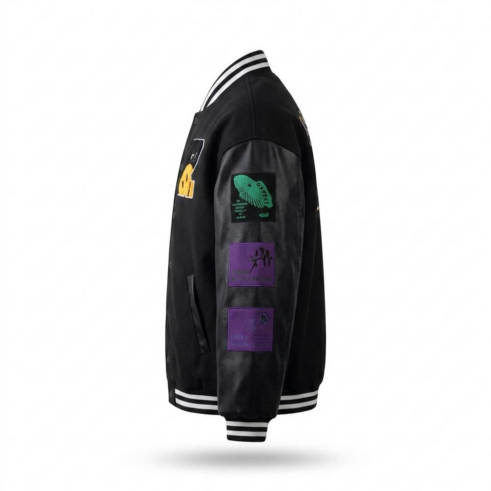 Lederjacken Outlet24 - Rifen | Bestickt Geknöpft Jacke Unisex