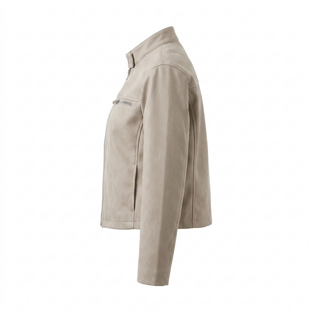 Lederjacken Outlet24 - Rugok | Kurze Taillierte Jacke Damen