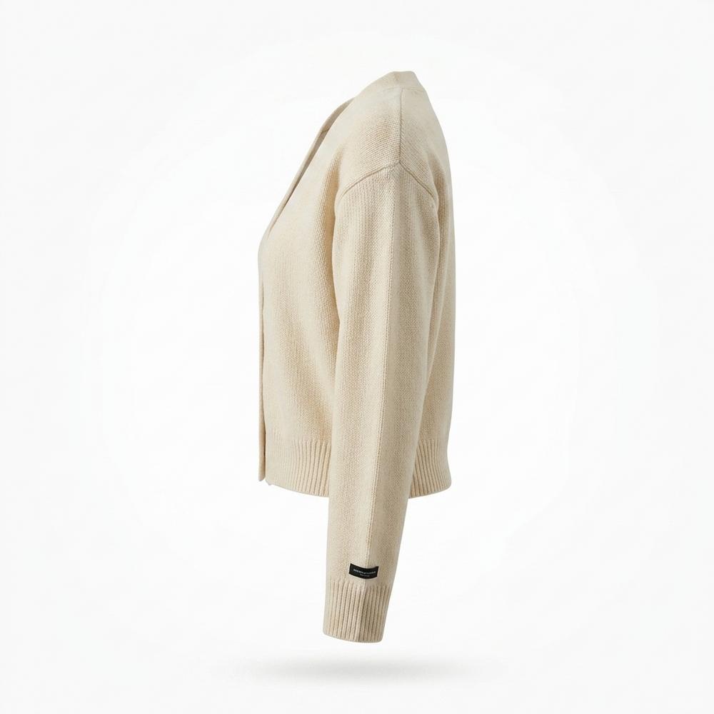 Lederjacken Outlet24 - Tovet | Feingestrickter Geknöpfter Cardigan Damen