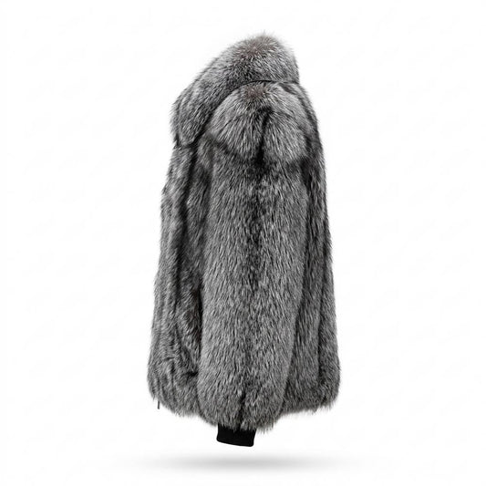 Lederjacken Outlet24 - Digat | Langhaarig Breitkragig Jacke Herren