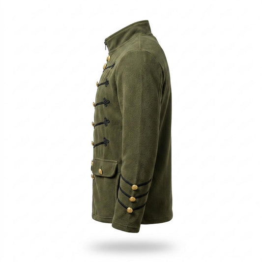 Lederjacken Outlet24 - Yikut | Dekorativ Hochgeschlossen Jacke Herren