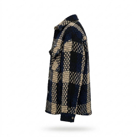 Lederjacken Outlet24 - Eogov | Strukturiert Gemustert Jacke Unisex