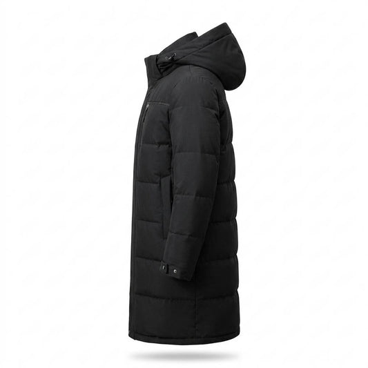 Lederjacken Outlet24 - Vurod | Wattierter Kapuzen Mantel Herren