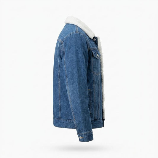 Lederjacken Outlet24 - Vaved | Gefütterte Geknöpfte Jacke Herren