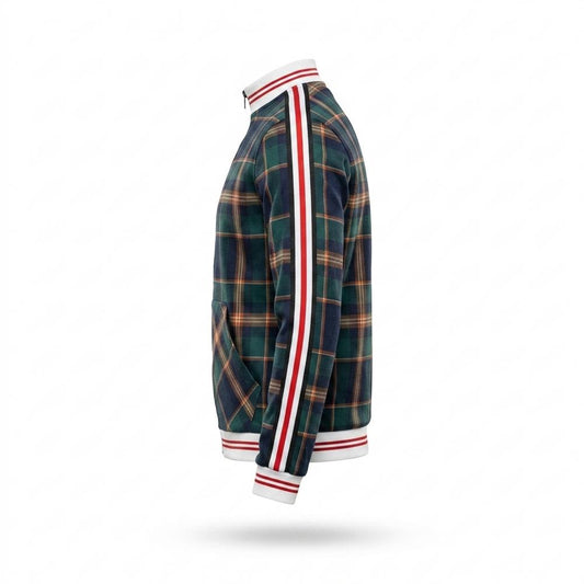 Lederjacken Outlet24 - Vizin | Kariert Gerippt Jacke Unisex