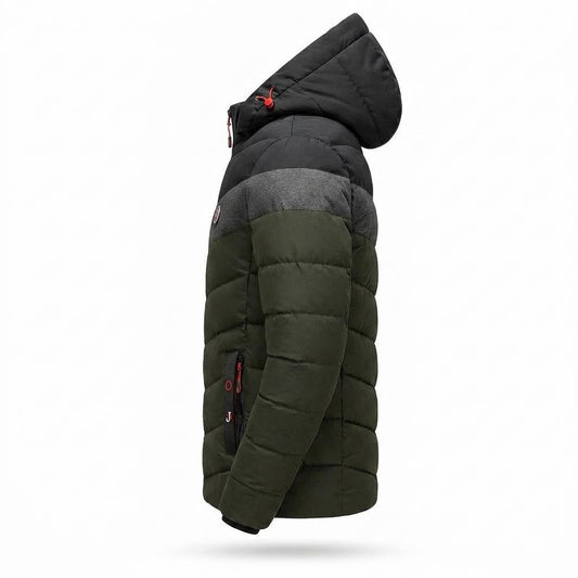 Lederjacken Outlet24 - Zelos | Gesteppt Gefüttert Jacke Herren