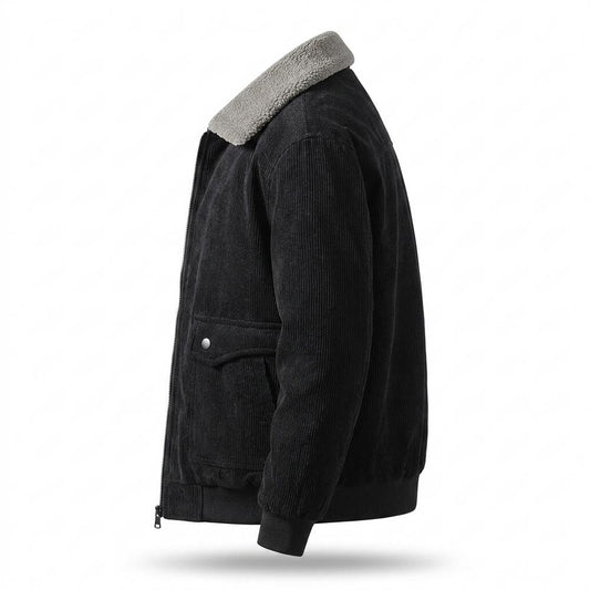 Lederjacken Outlet24 - Dupiv | Gefüttert Cord Jacke Herren