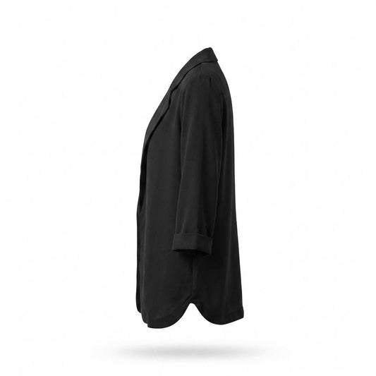 Lederjacken Outlet24 - Kenar | Verschlussloser Leichter Sakko Damen