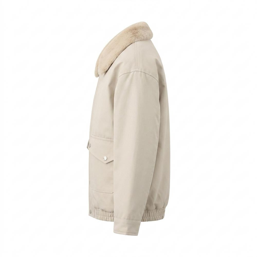 Lederjacken Outlet24 - Vawel | Gefüttert Locker Jacke Unisex