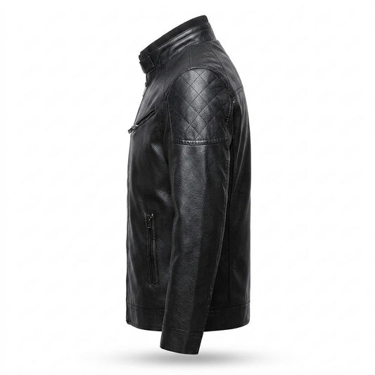 Lederjacken Outlet24 - Mekor | Gesteppt Gefüttert Lederjacke Herren