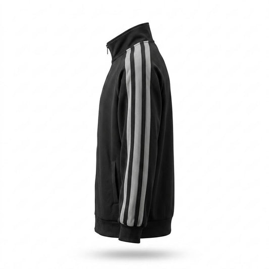 Lederjacken Outlet24 - Vimuk | Gestreifte Langärmlige Jacke Herren
